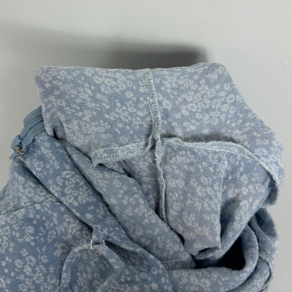 DISSH Blue Floral Wide Leg Tie Front Jumpsuit Womens Sz 6 Cottage‎ Fairy Prairie - Picture 11 of 16